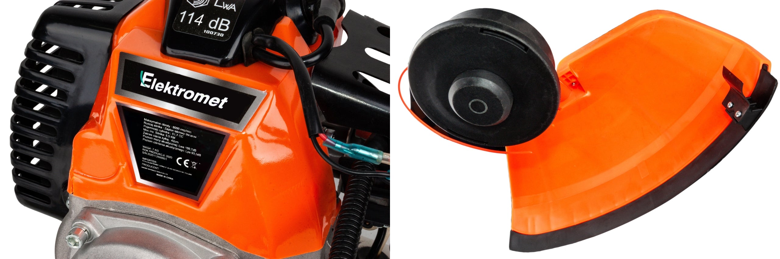 COMBUSTION SCYTHE 5.2KM ELEKTROMET BC520 TRIMMER MOWER BRUSH CUTTER Model BC520
