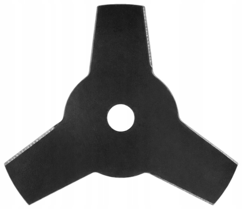 COMBUSTION SCYTHE BLADE 3 TEETH 240mm HOLE 25mm FOR WEED GRASS Length 0.024 m