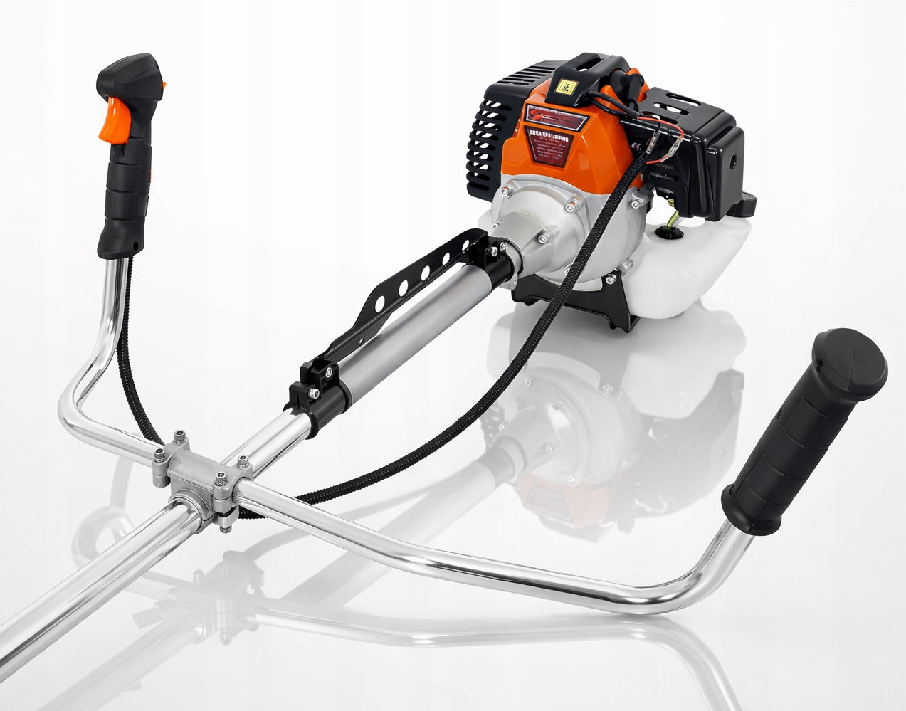 COMBUSTION SCYTHE DEGET DG580 BRUSH CUTTER + 3x OIL + TRIDENT DISC Brand Deget