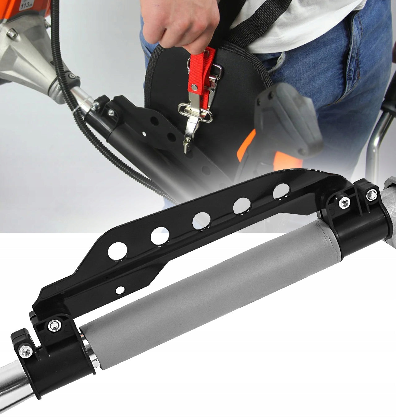 COMBUSTION SCYTHE DEGET DG580 BRUSH CUTTER + 3x OIL + TRIDENT DISC Kind scythe