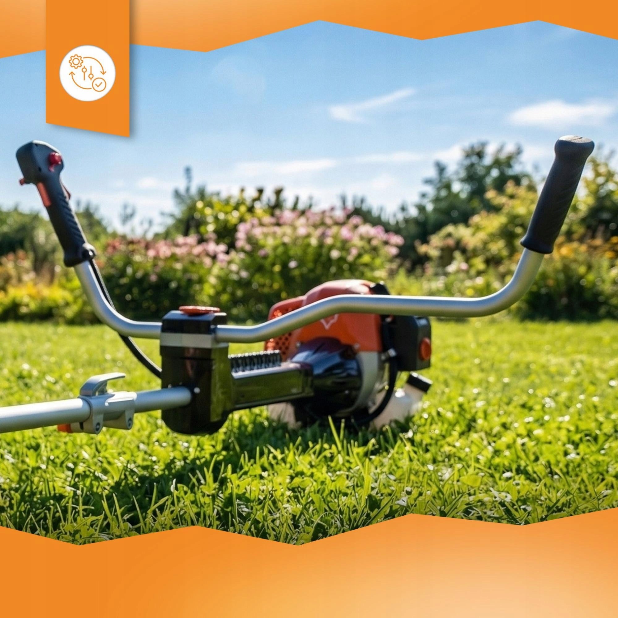 COMBUSTION SCYTHE FUXTEC 62CM³ 3,5KM TRIMMER MOWER POWERFUL + Model FX-PS162