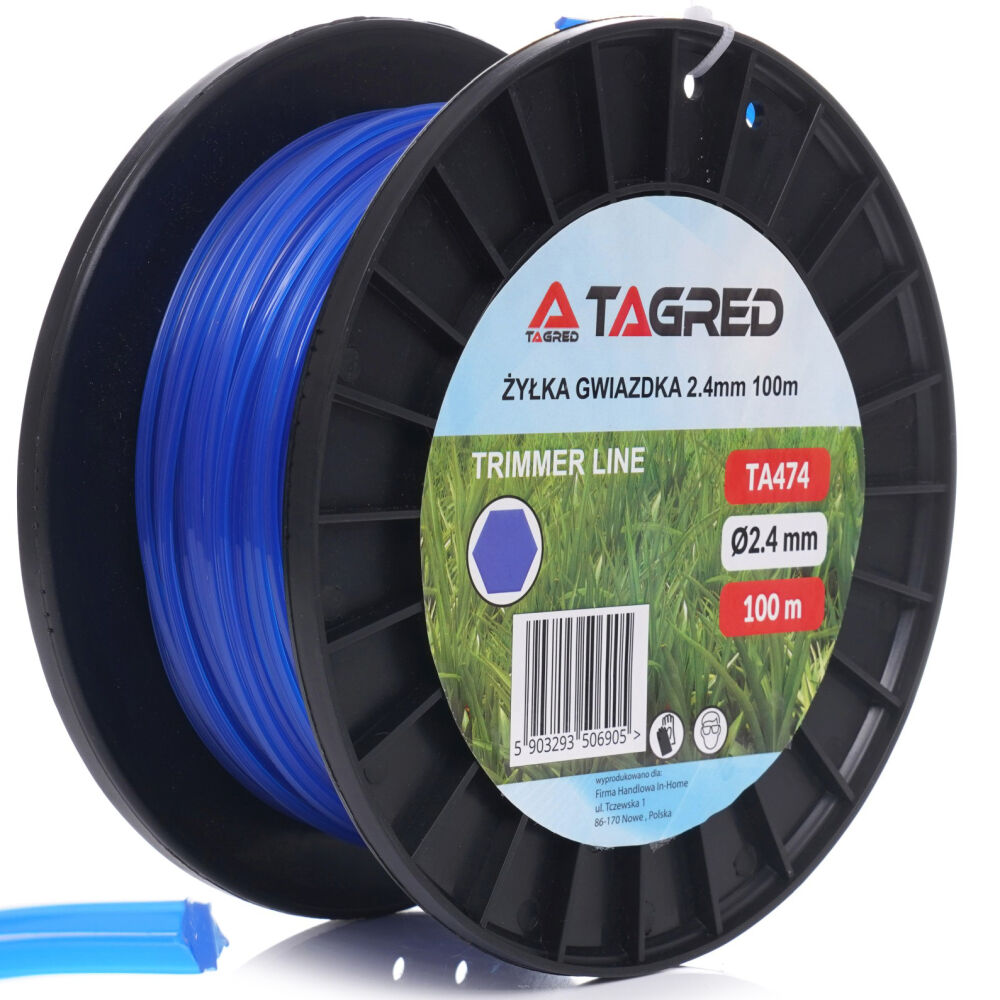 COMBUSTION SCYTHE LINE STAR 2,4mm 100m DURABLE EAN (GTIN) 5903293506905