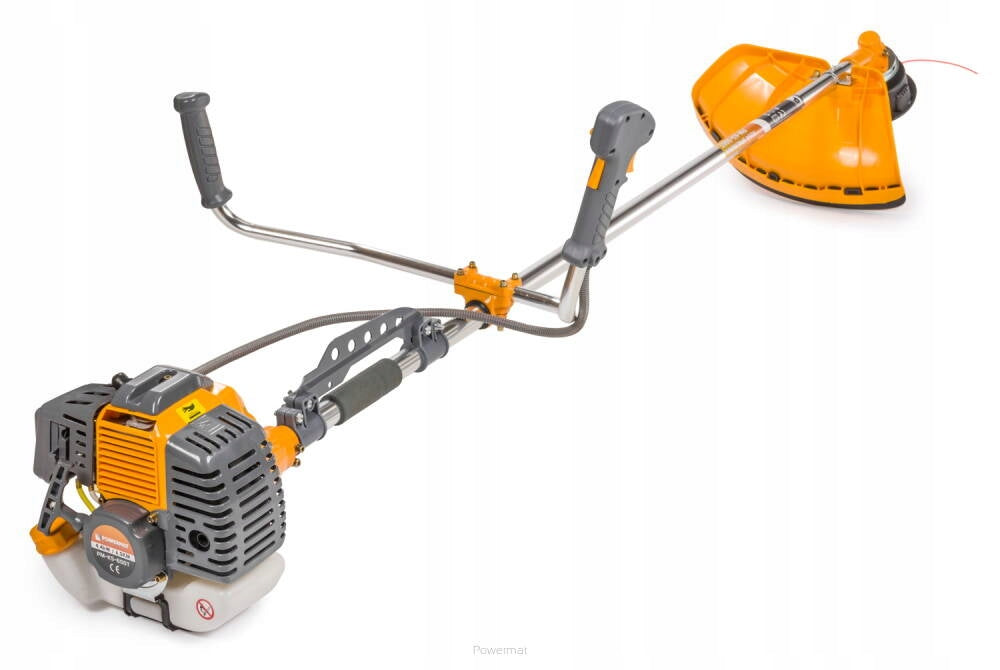 COMBUSTION SCYTHE MOWER TRIMMER 3XOL DISC BRACES MASK 6KM Tool length 180 cm