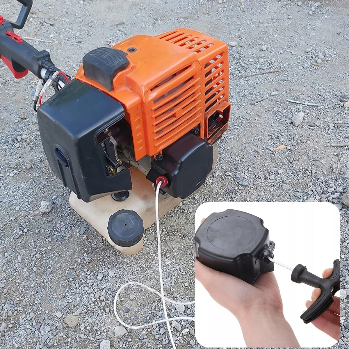 COMBUSTION SCYTHE STARTER FOR TRIMMER SCYTHE DEMON NAC STARTER Manufacturer code STARTER ROZRUSZNIK SZARPAK DO KOSY SPALINOWEJ