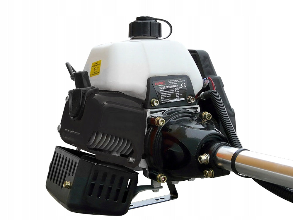 COMBUSTION SCYTHE TRIMMER NAC POWER 3.3 KM INCLUDED SHIELD + LINE 42 CM Tool weight 7.6 kg