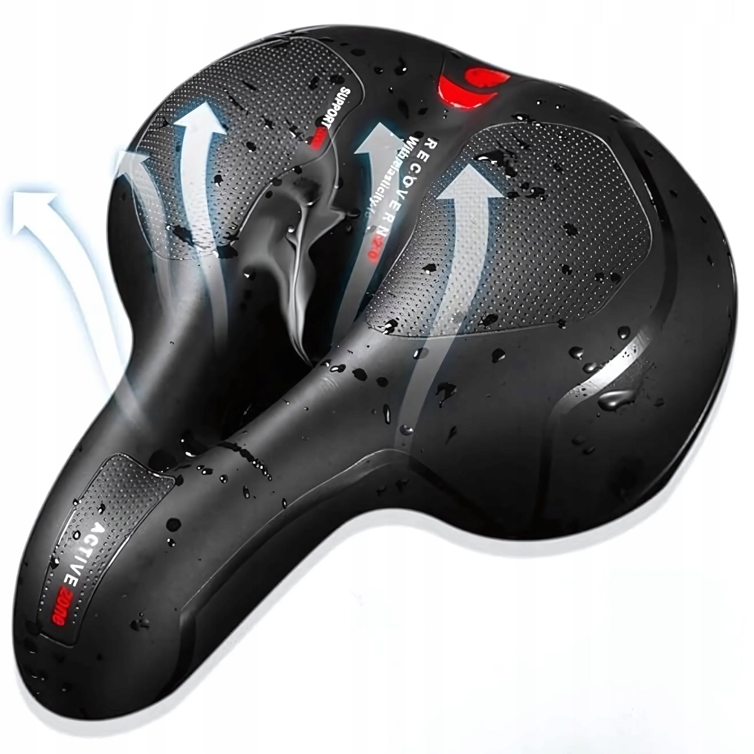 COMFORTABLE BICYCLE SADDLE SOFT SPORTS LARGE SADDLE FOR BIKE SEAT Manufacturer code WYGODNE SIODEŁKO ROWEROWE PREMIUM