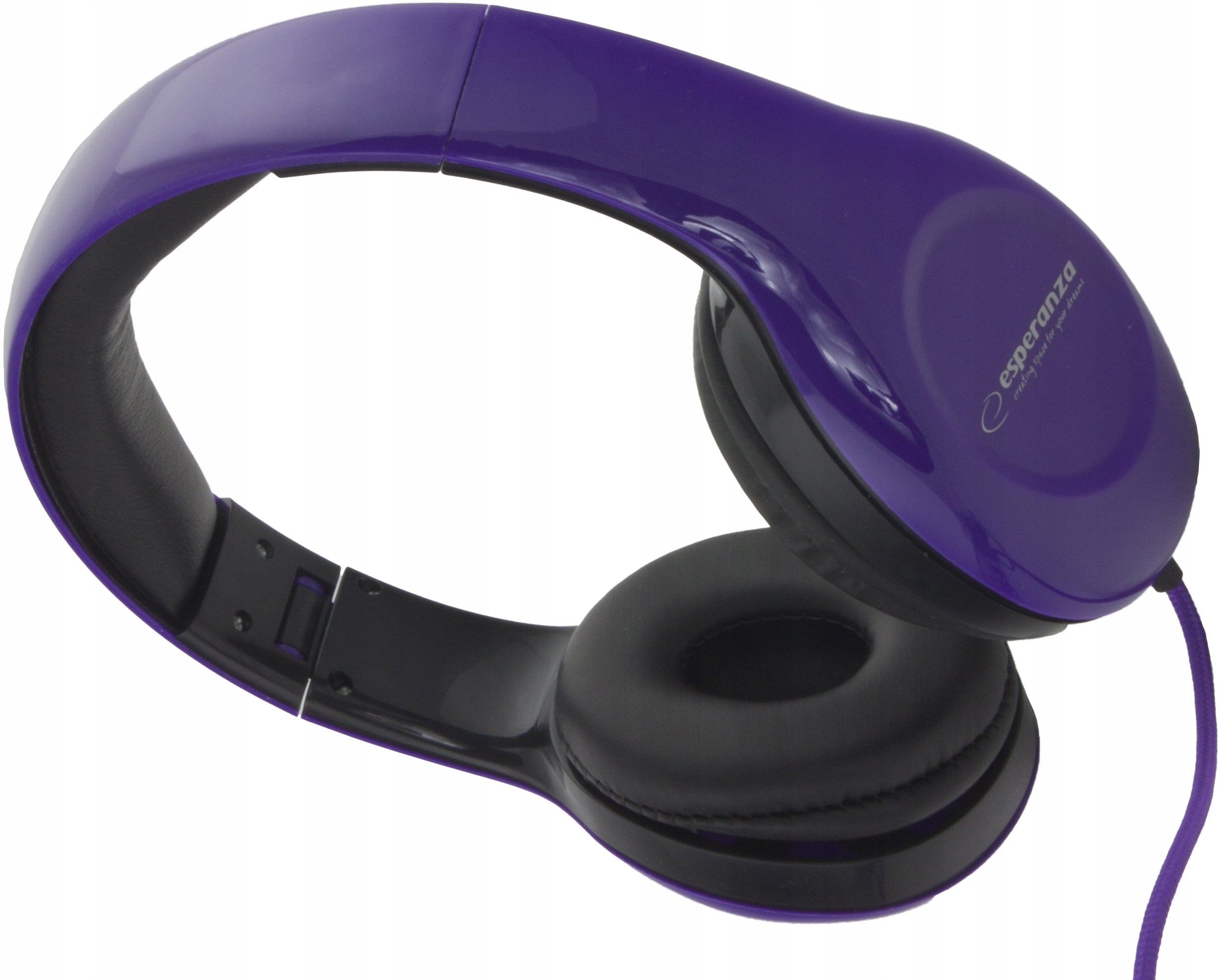 COMFORTABLE STEREO AUDIO ON-EAR HEADPHONES 3M COLORS V Brand Esperanza