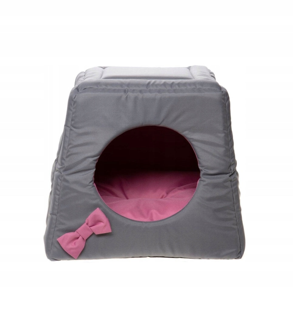 COMFY BOOTH LOLA TRIO 43X43X39 GREY/PINK