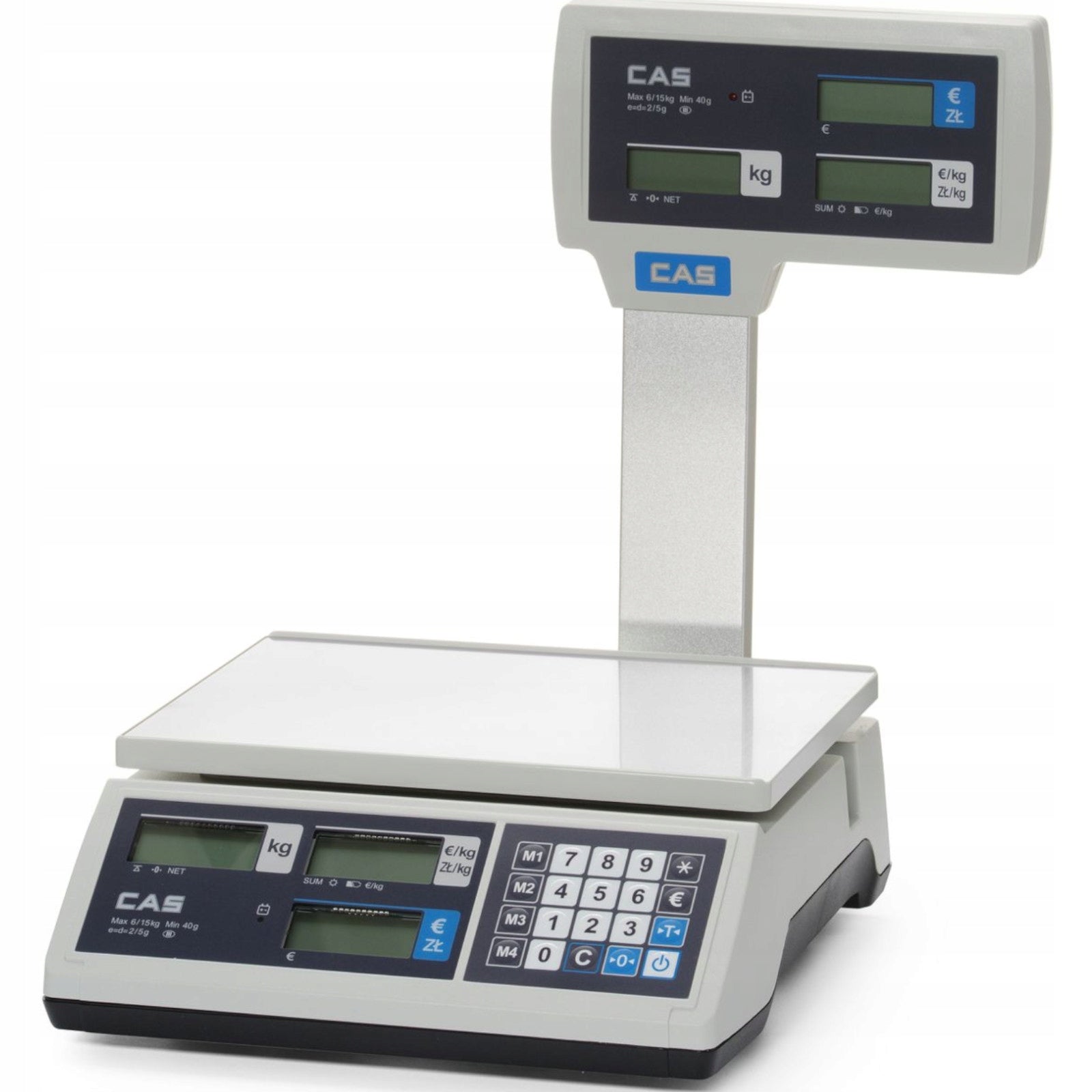 COMMERCIAL CALCULATION SCALE WITH BOOM LEGALIZATION UP TO 15KG SHOP
