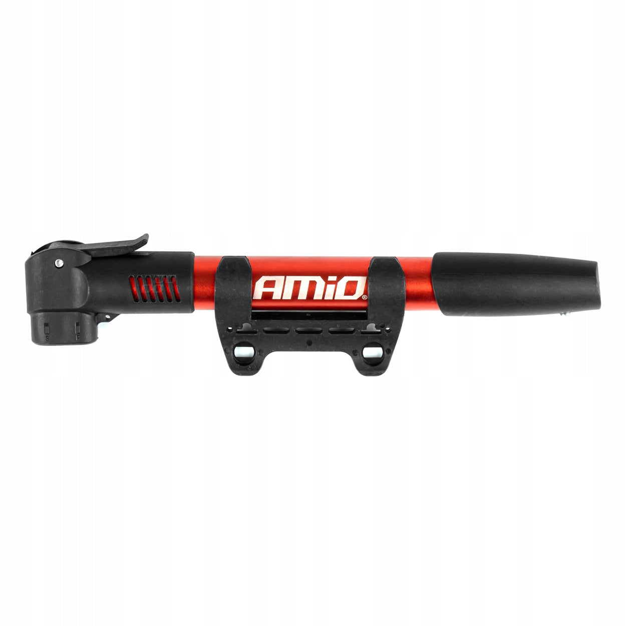 COMPACT BICYCLE HAND PUMP WITH PRESTA SCHRADER BICYCLE ATTACHMENT Manufacturer code POMPA DO ROWERU
