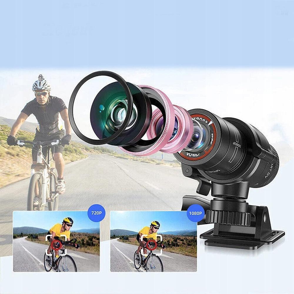 COMPACT MOTORCYCLE CAMERA WATERPROOF SPORTS VIDEO CAMERA 1080P HD Manufacturer code CCBGG