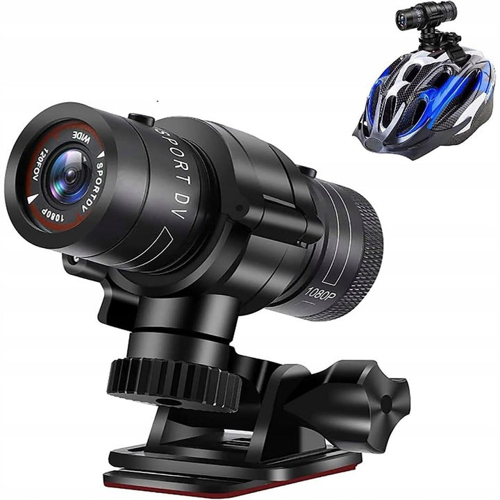 COMPACT MOTORCYCLE CAMERA WATERPROOF SPORTS VIDEO CAMERA 1080P HD