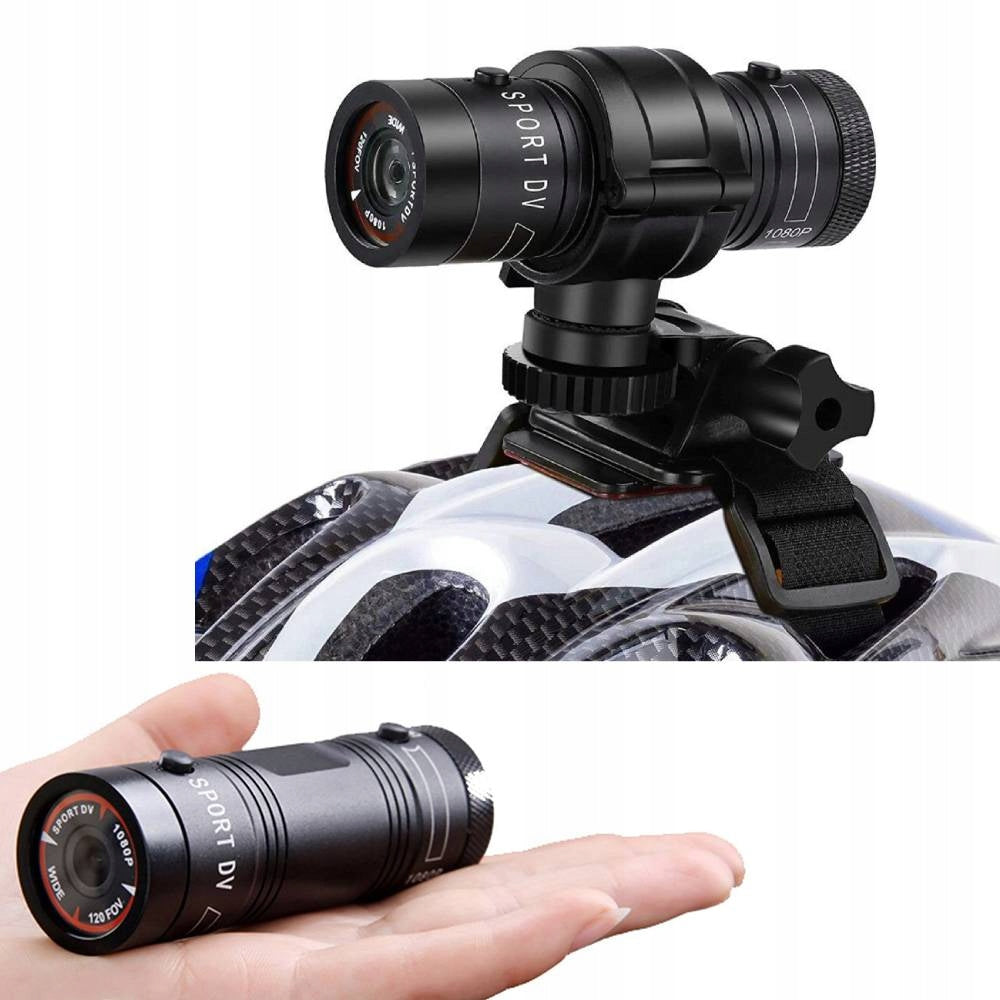 COMPACT MOTORCYCLE CAMERA WATERPROOF SPORTS VIDEO CAMERA 1080P HD