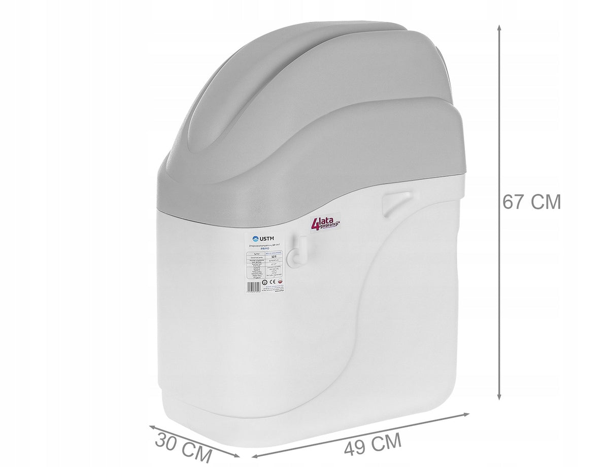 COMPACT SOFTENER UST-M WS-12-165-PRIMO 12 l Manufacturer code WS-12-165-PRIMO