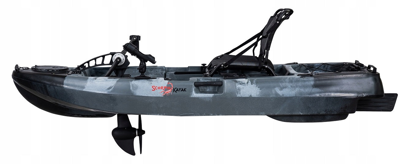 COMPACT STABLE COMFORTABLE PEDAL FISH 8 FISHING KAYAK WITH FOOT DRIVE EAN (GTIN) 5904405272633