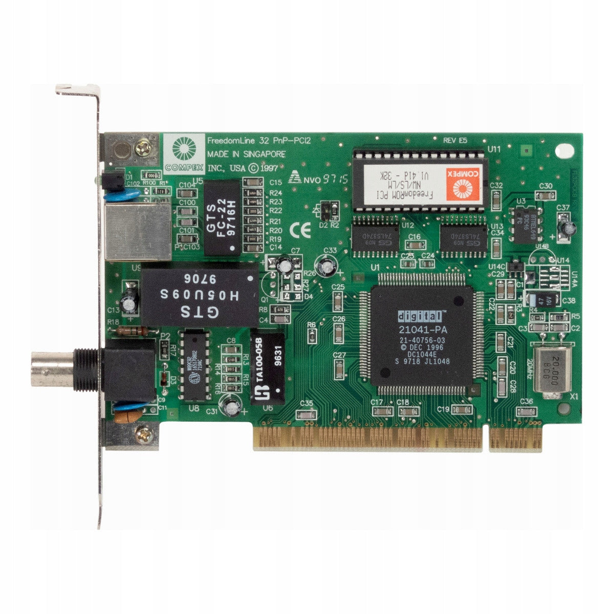 COMPEX FREEDOMLINE FL32PnP-PCI2 BNC RJ-45 PCI