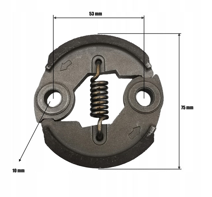 COMPLETE CLUTCH FOR COMBUSTION SCYTHES NAC DEMON Brand Adeytos