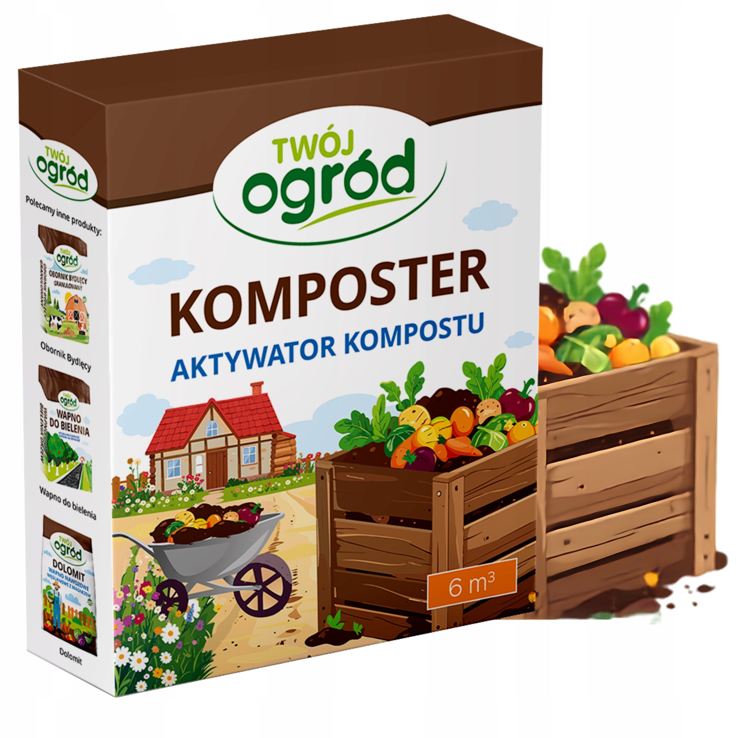 COMPOST ACTIVATOR 1KG Composting agent ACCELERATES COMPOSTING