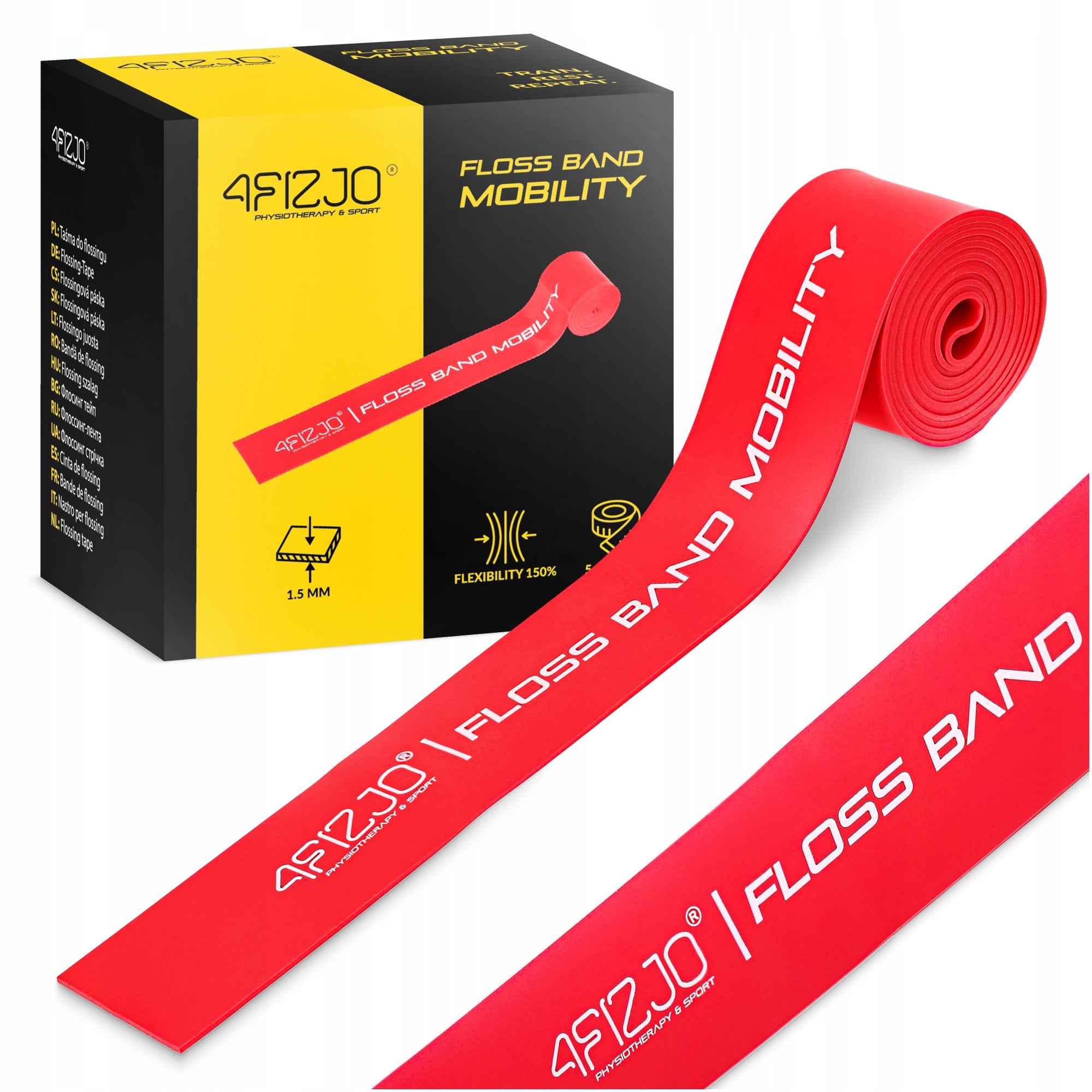 COMPRESSION TAPE FOR REHABILITATION FLOSS BAND MUSCLE RUBBER FLOSSING 1,5 MM