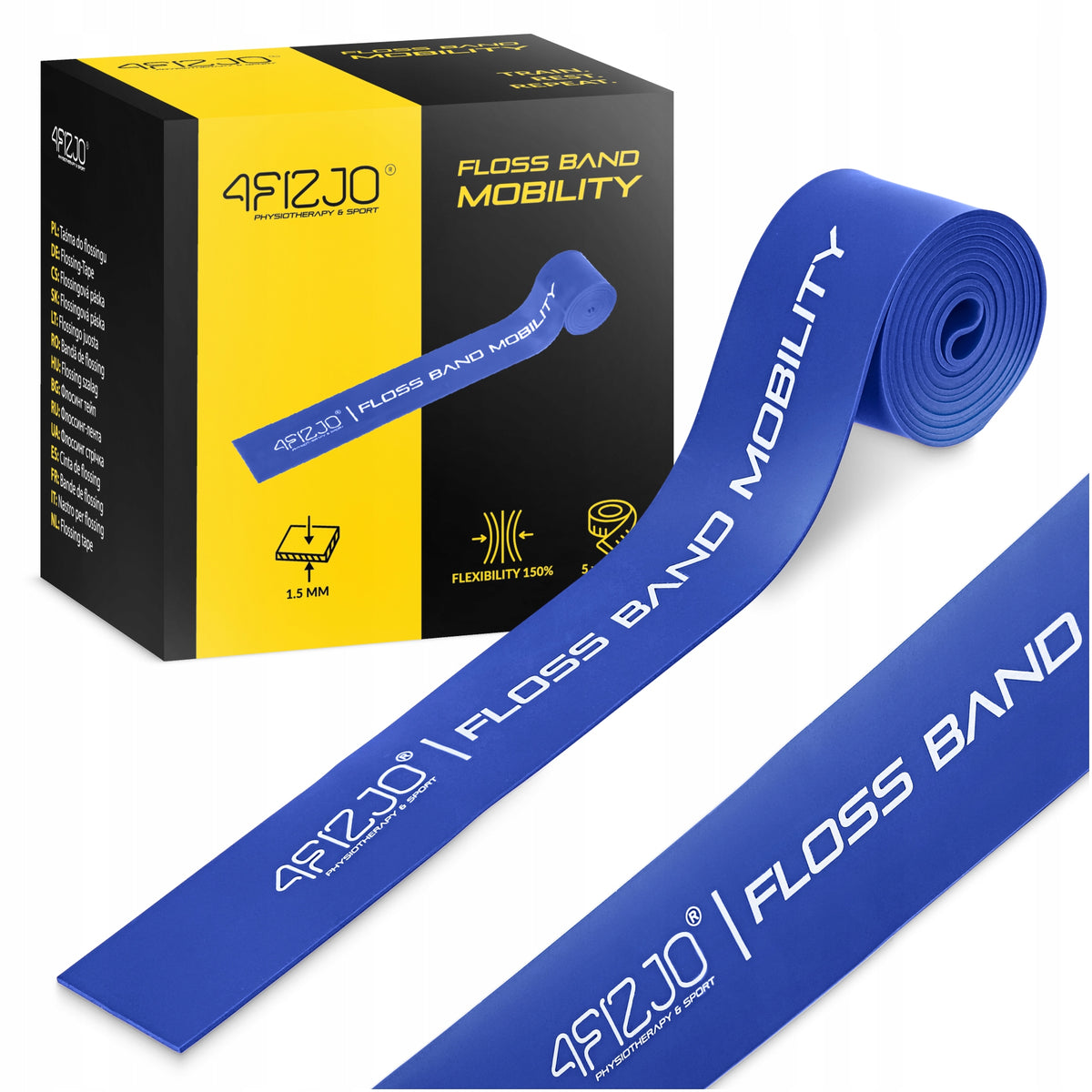 COMPRESSION TAPE FOR REHABILITATION FLOSS BAND MUSCLE RUBBER FLOSSING 1,5 MM