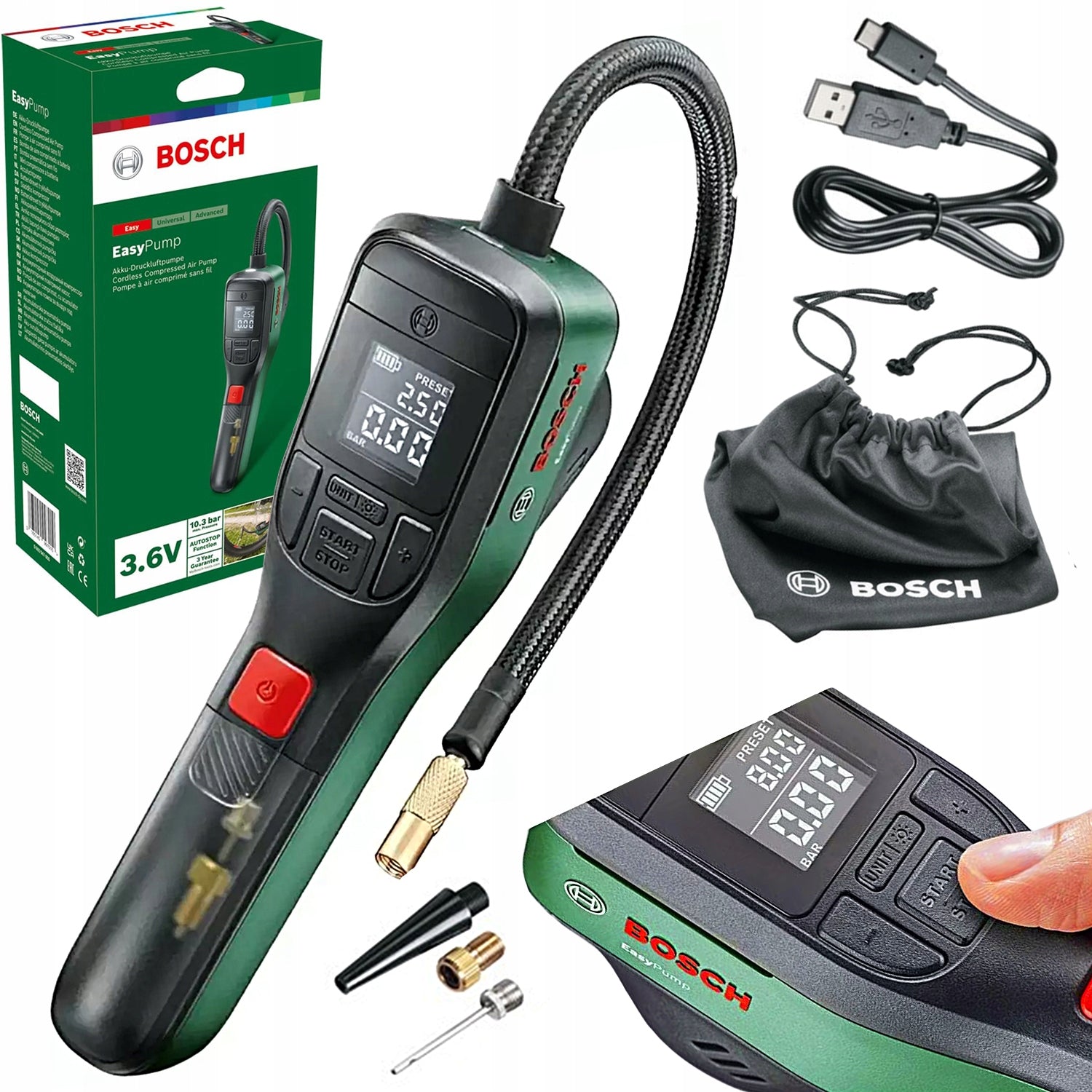 COMPRESSOR BATTERY PUMP EASYPUMP BOSCH