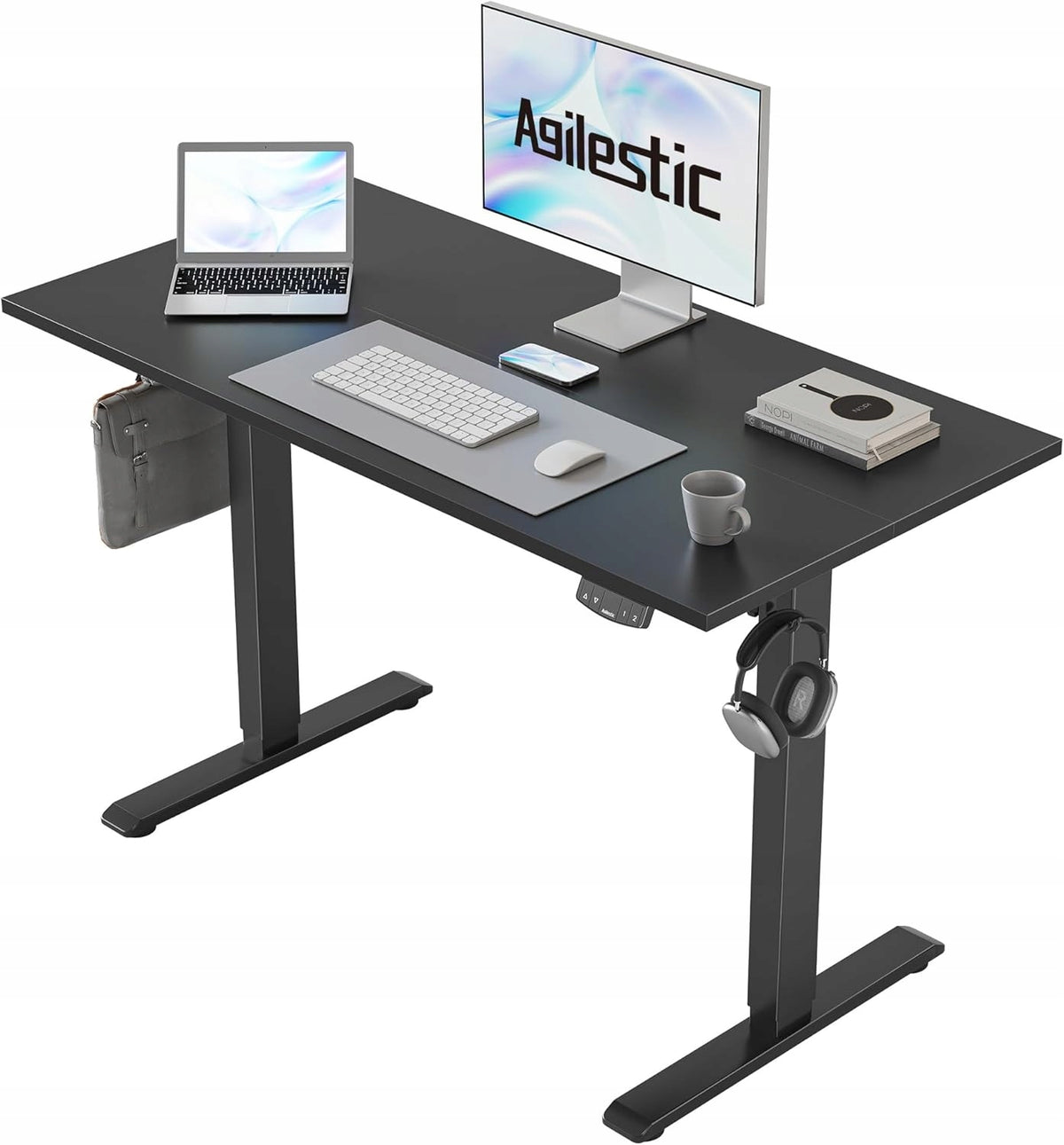 COMPUTER DESK ADJUSTABLE HEIGHT MEMORY FUNCTION HEIGHT 100x60cm