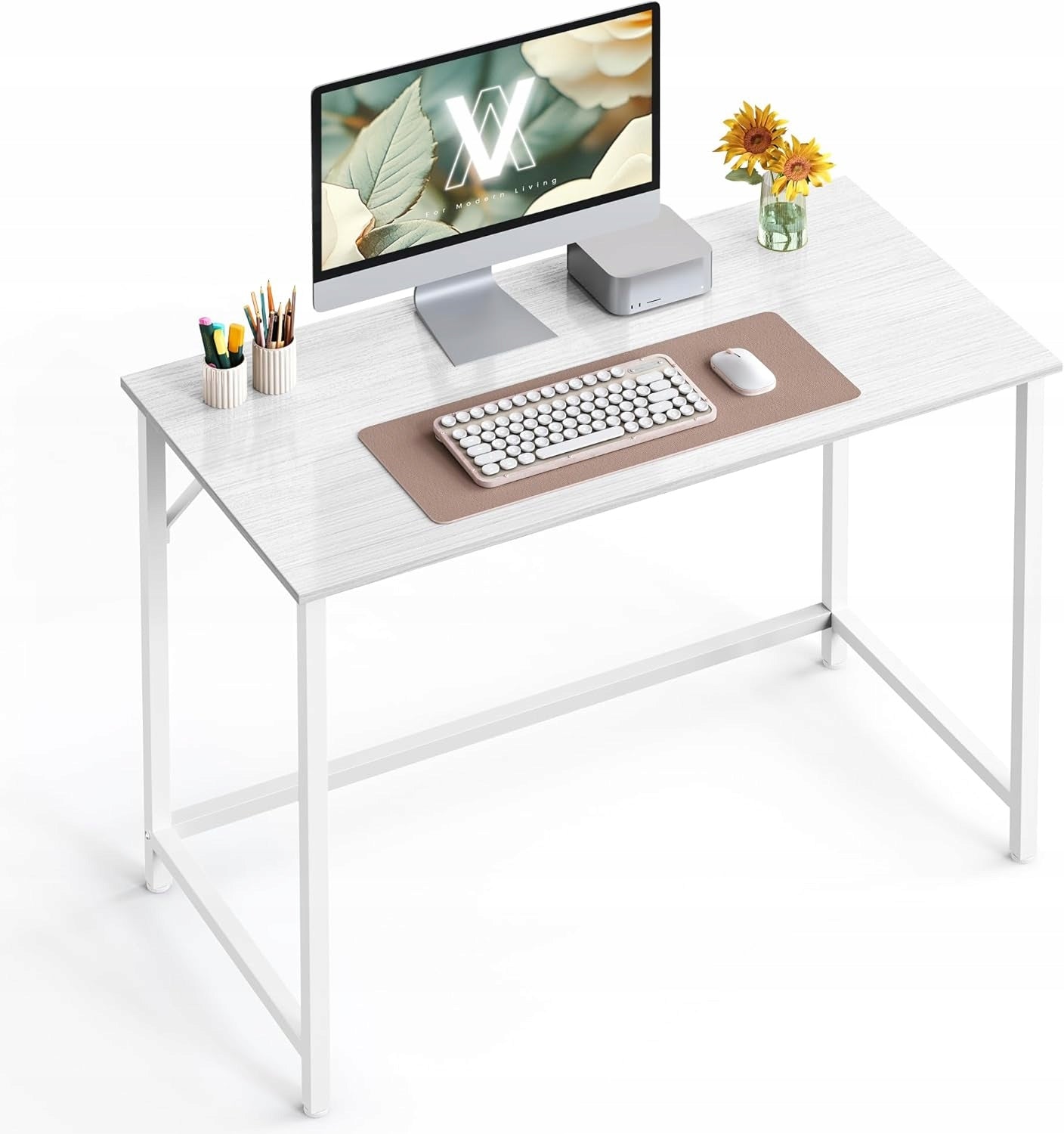 COMPUTER DESK COMPUTER TABLE FOR OFFICE 100x50x76cm SOLID