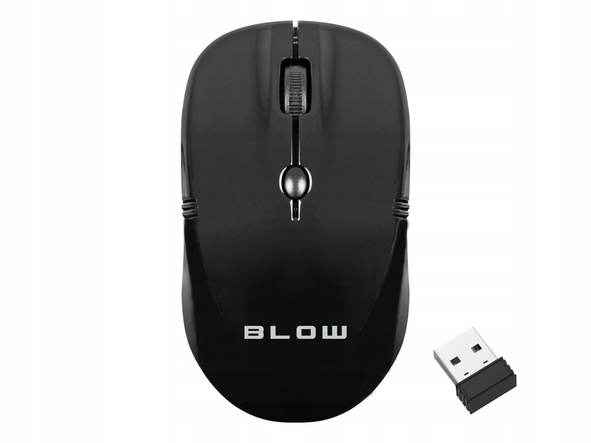 COMPUTER MOUSE WIRELESS OPTICAL USB MOUSE QUIET LAPTOP PC 2,4GHz Packaging status original