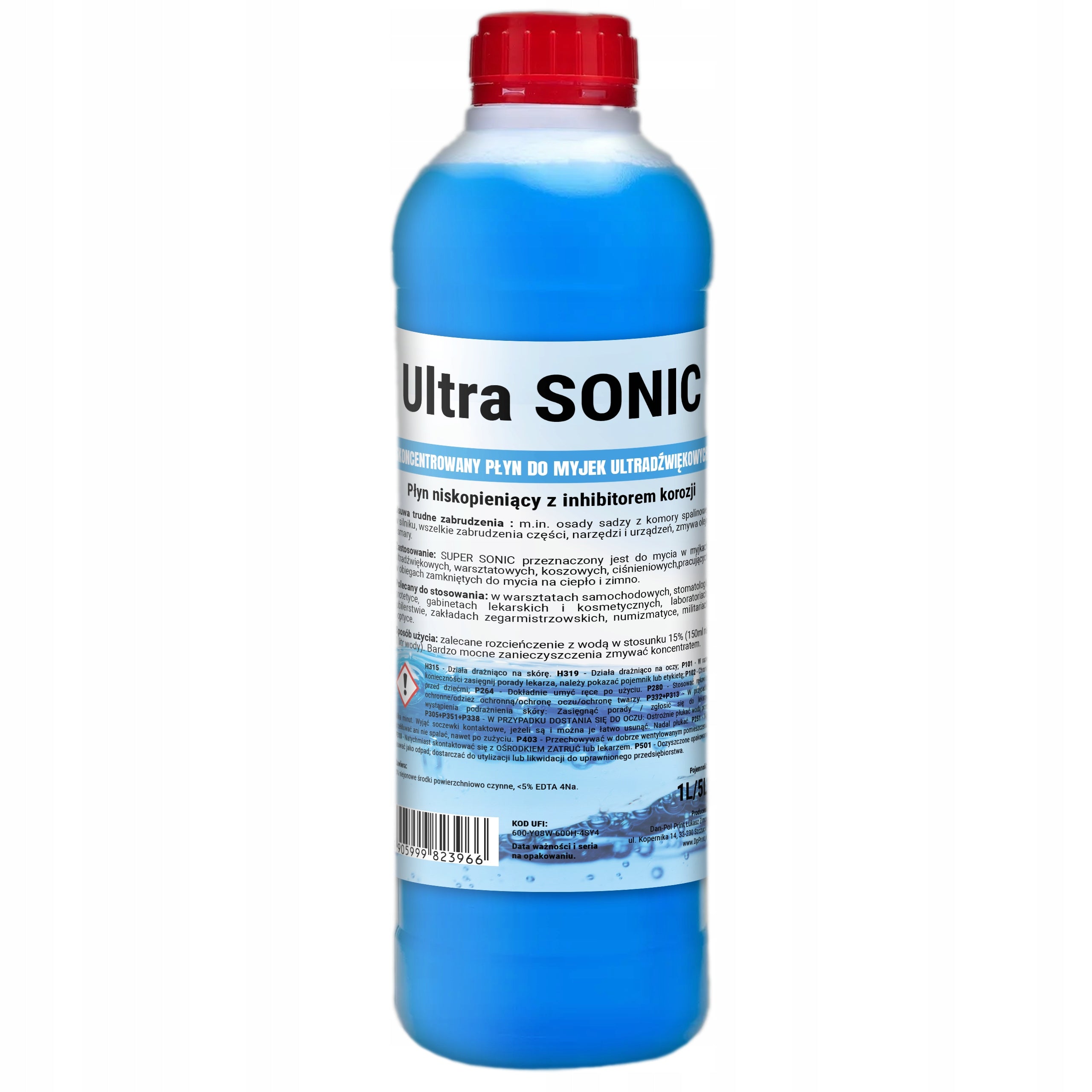 CONCENTRATE liquid for ultrasonic cleaner Ultra SONIC 1L