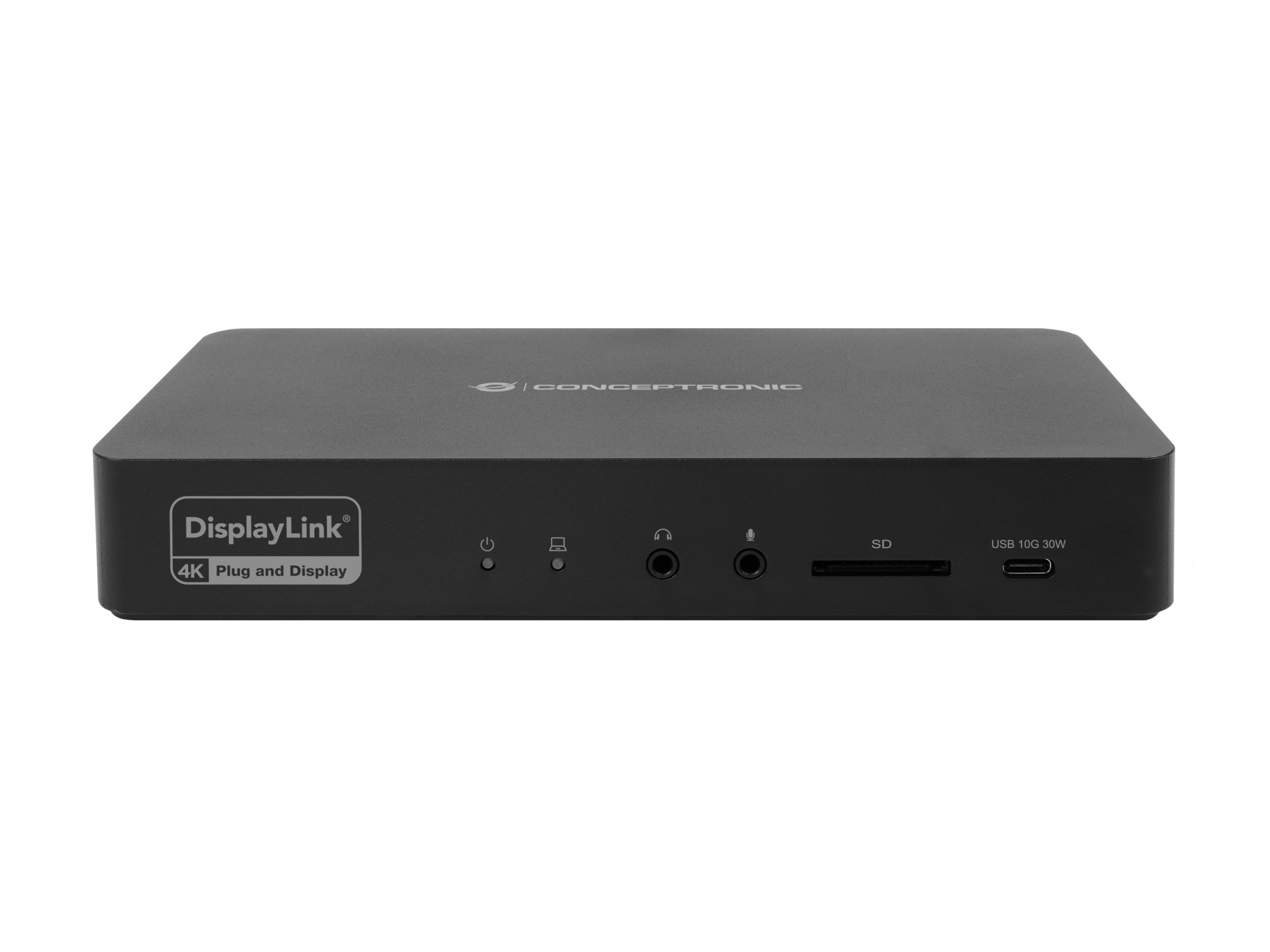 CONCEPTRONIC 17-1 docking station USB-C->HDMI/DP/GbE/3xUSB-C/+ 135W sw Manufacturer AC