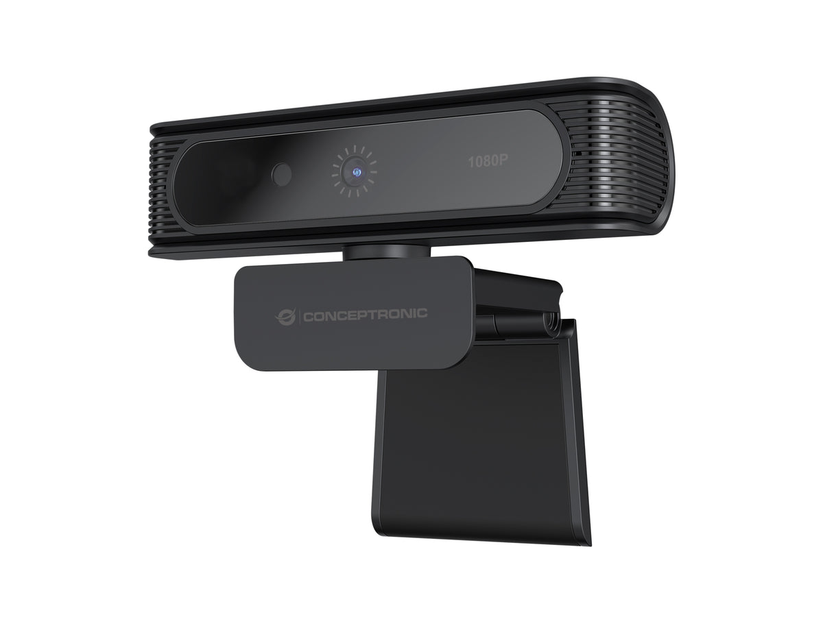 CONCEPTRONIC Webcam USB-A2.0 80° 1080P/30Hz FullHD + Microphone Brand Conceptronic