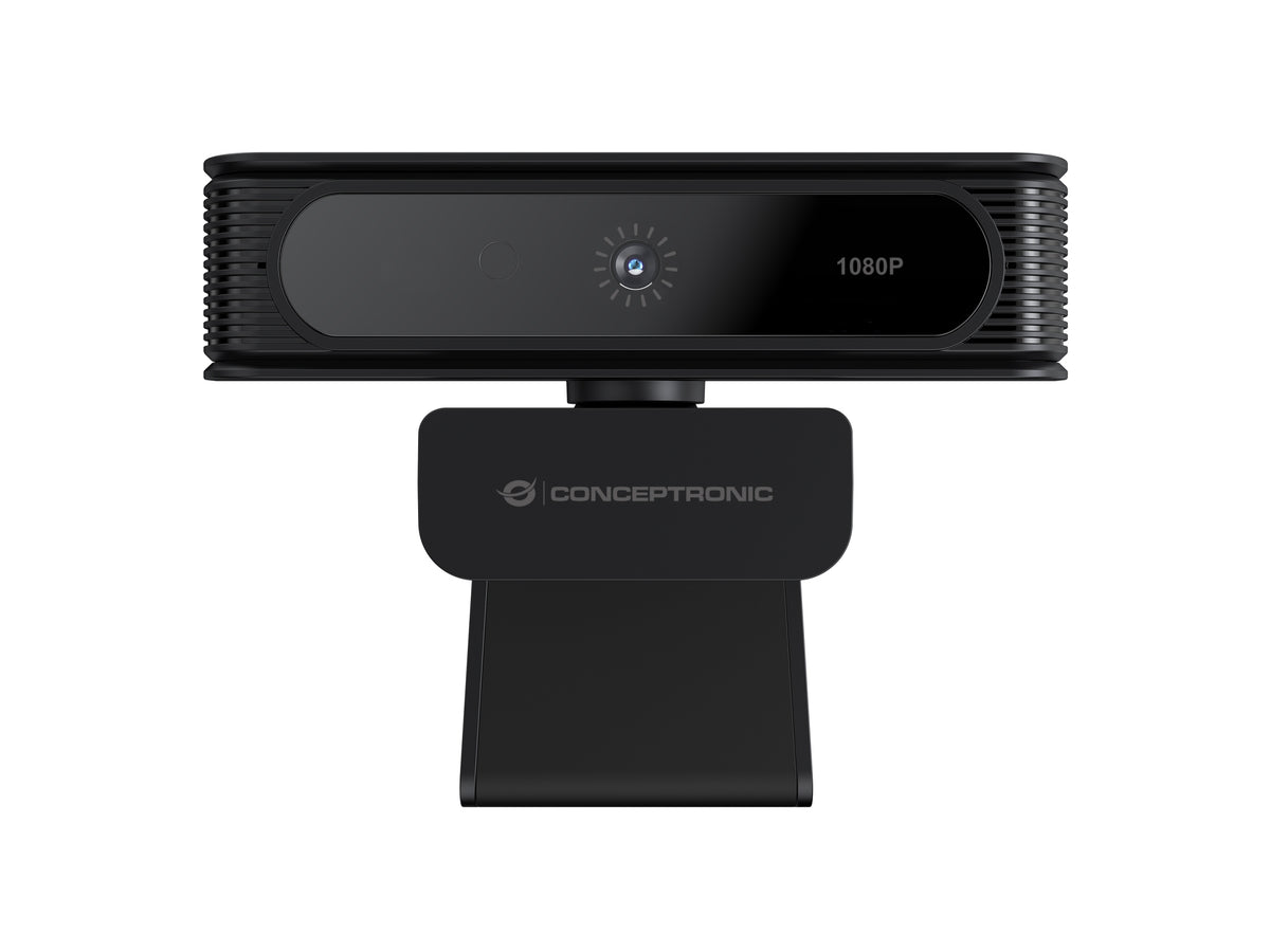 CONCEPTRONIC Webcam USB-A2.0 80° 1080P/30Hz FullHD + Microphone Model patrz opis i zdjęcia