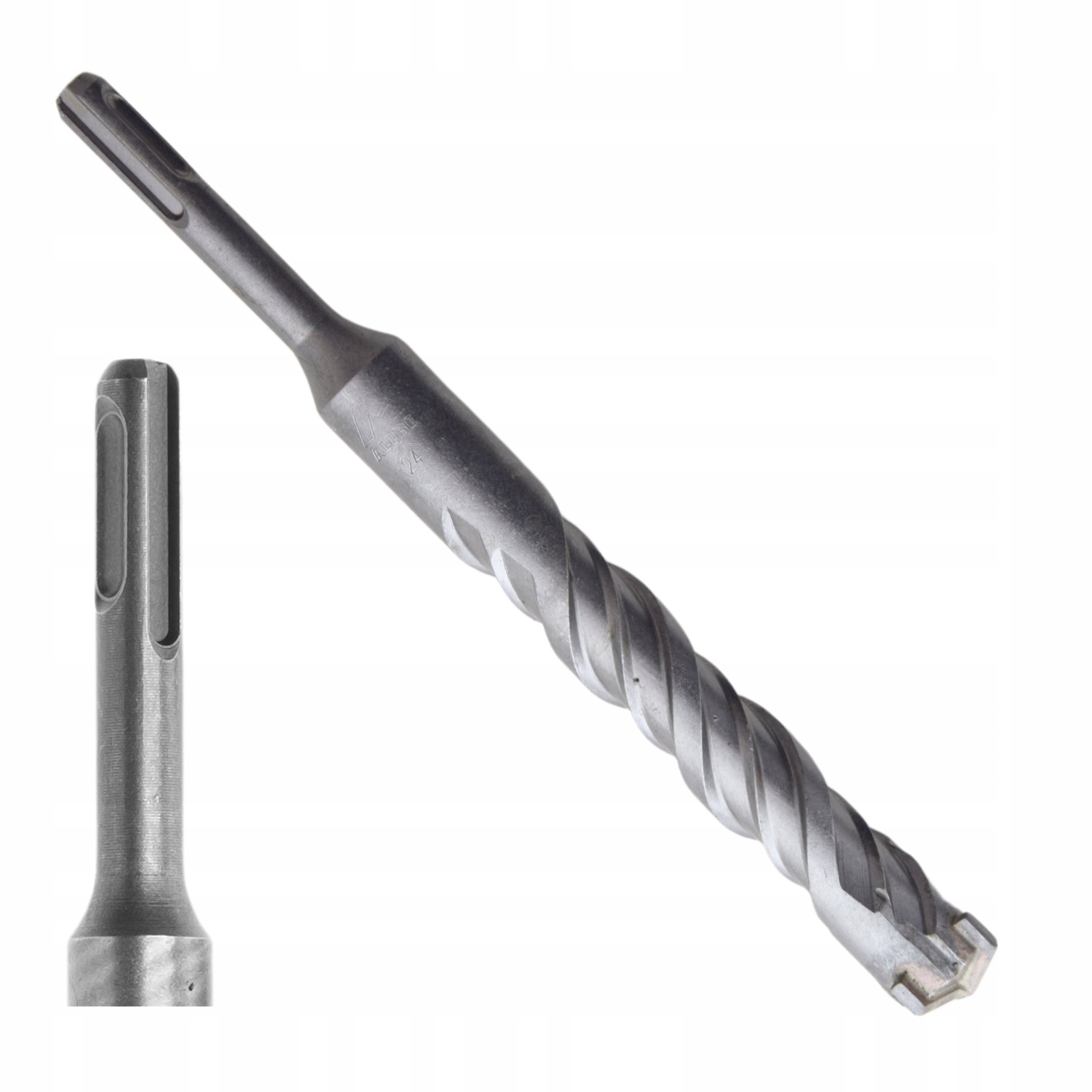 CONCRETE DRILL BIT FI 24x210 mm SDS REINFORCED CONCRETE WALL SDS-PLUS CROSS Brand Allbe
