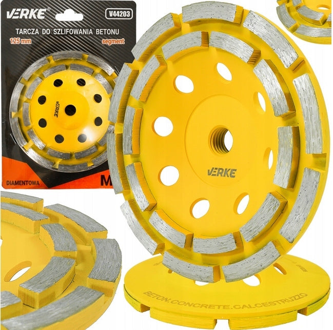 CONCRETE GRINDING DISC DIAMOND SEGMENTED POT SEGMENT 125mm