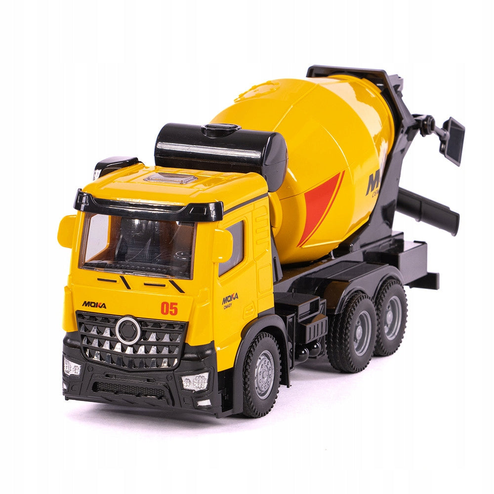 CONCRETE MIXER REMOTE CONTROLLED AUTO ROTATING DRUM REMOTE CONTROL CONSTRUCTION VEHICLE USB Packaging status original
