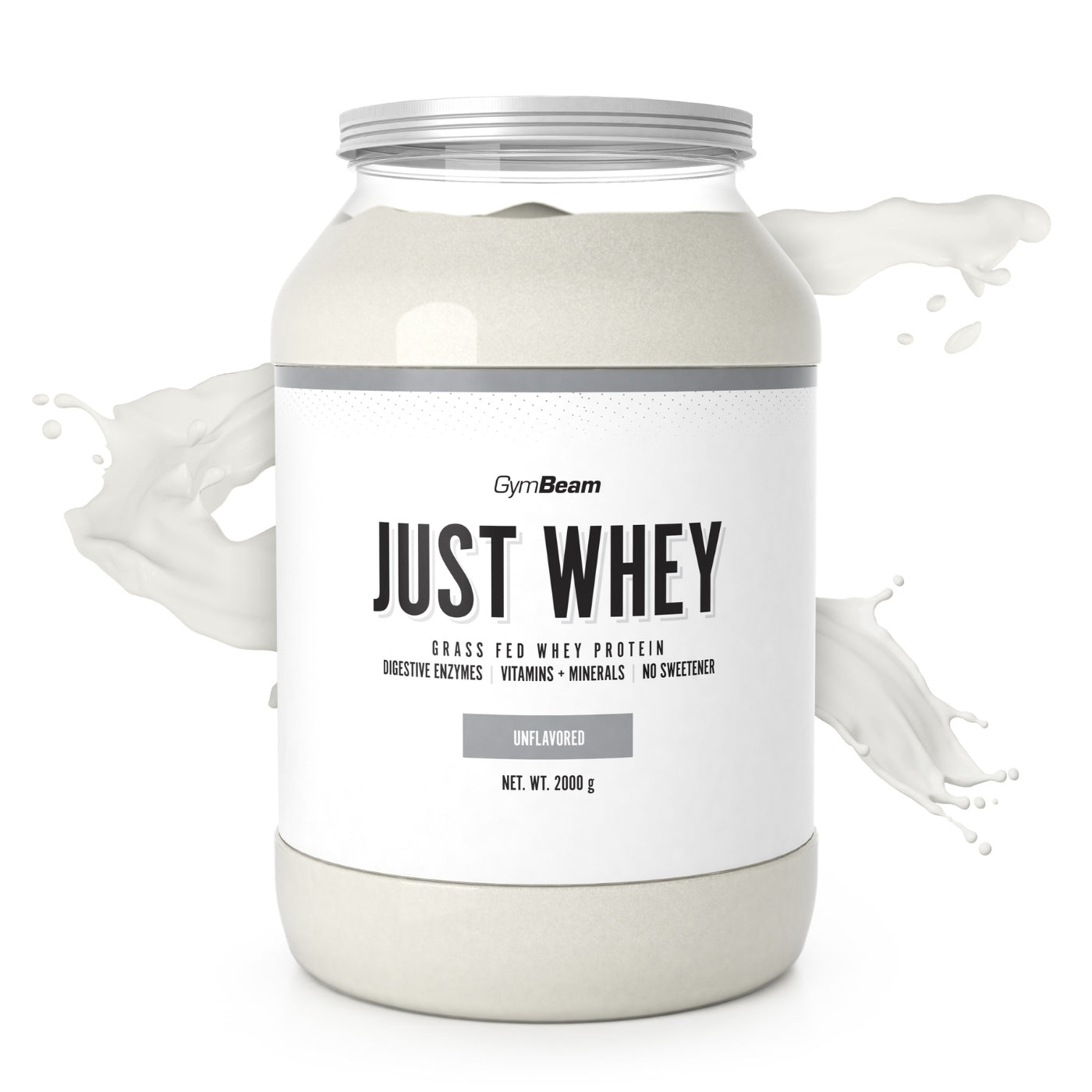 CONDITIONER WHEY PROTEIN JUST WHEY WPC WPI WPH GymBeam 2000g natural