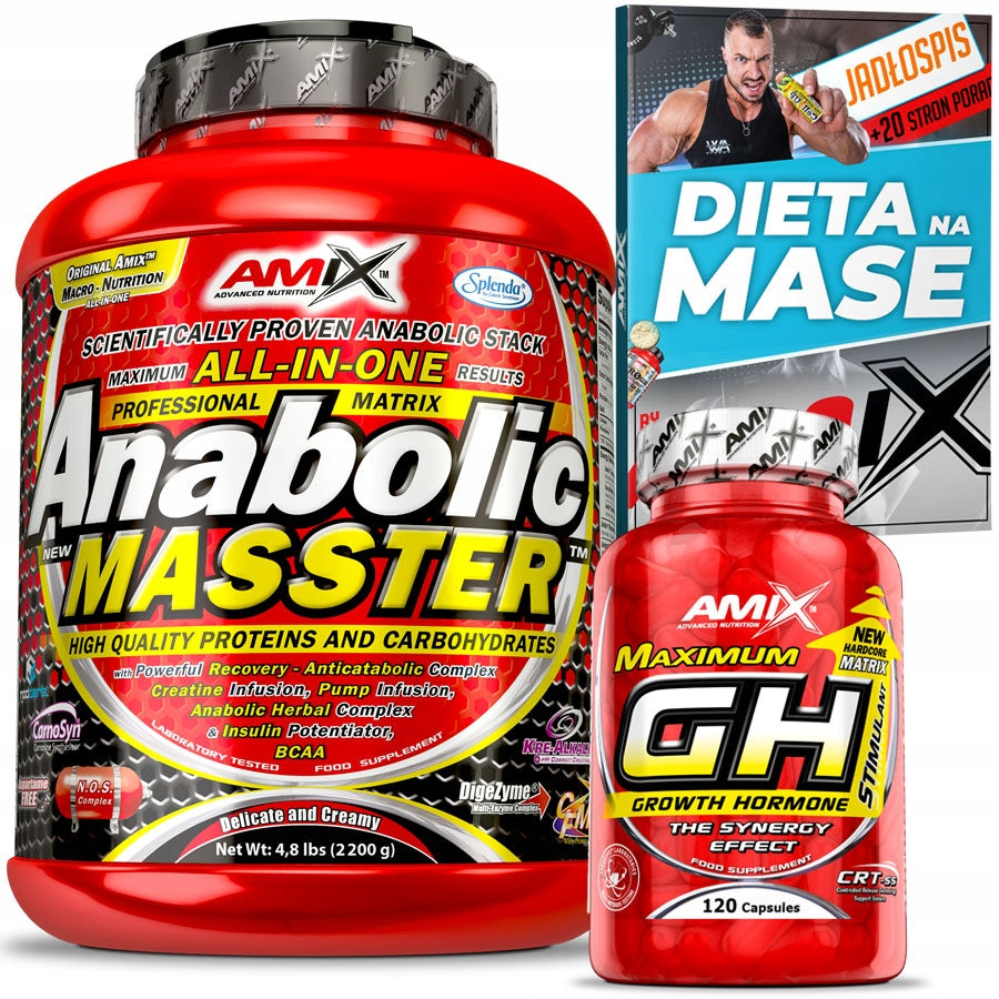 CONDITIONERS FOR MASS AND STRENGTH The most powerful set of Bulk Gainer Growth Hormone GH