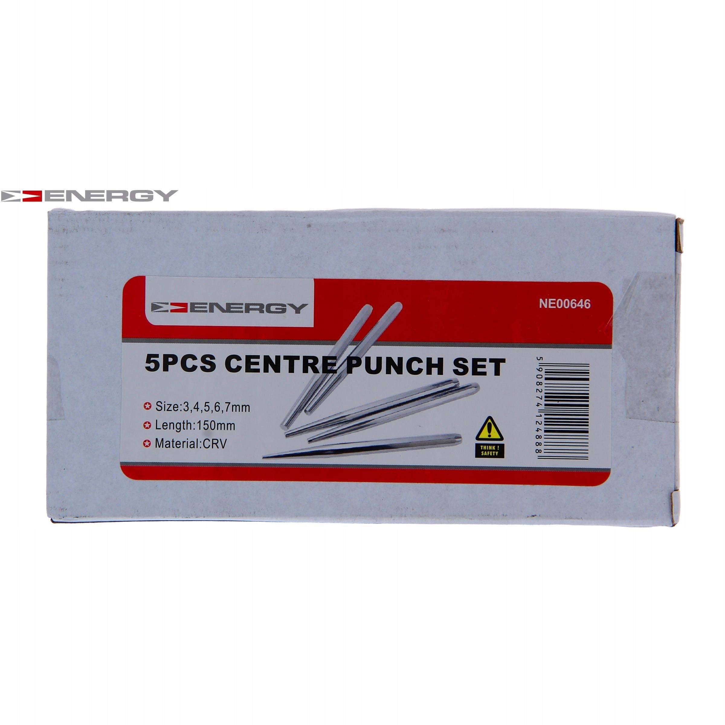CONICAL PUNCHES FOR STEEL 3-7 MM 5 ELEMENT NE00646 Brand Energy