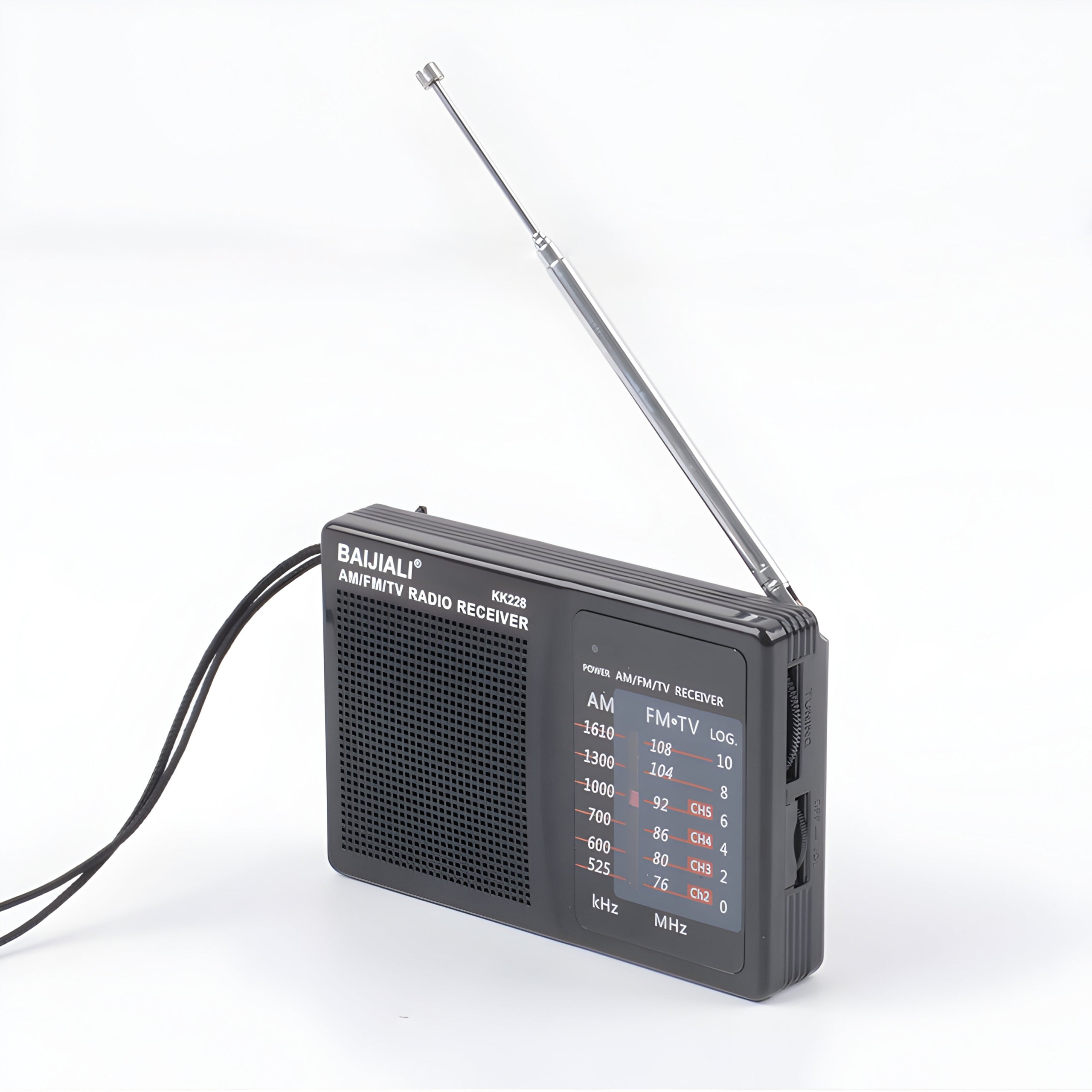 CONSTRUCTION KITCHEN RADIO PORTABLE FM AM BATTERY OPERATED POCKET JACK SMALL Manufacturer code radio przenośne e848