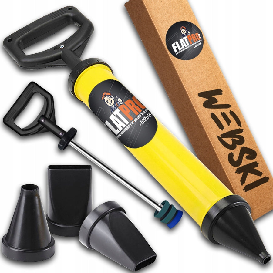 CONSTRUCTION SQUEEZER PUMP FOR CEMENT MASSES PLASTER GROUT GLUE GROUT 4 NOZZLES