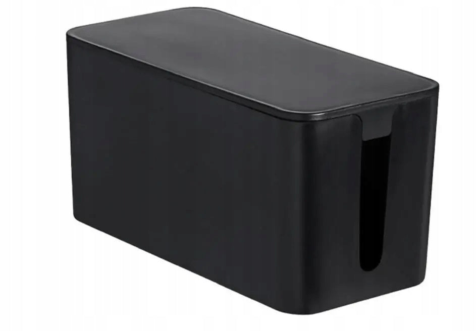 CONTAINER CABLE ORGANIZER BOX CABLE STRIP M BLACK