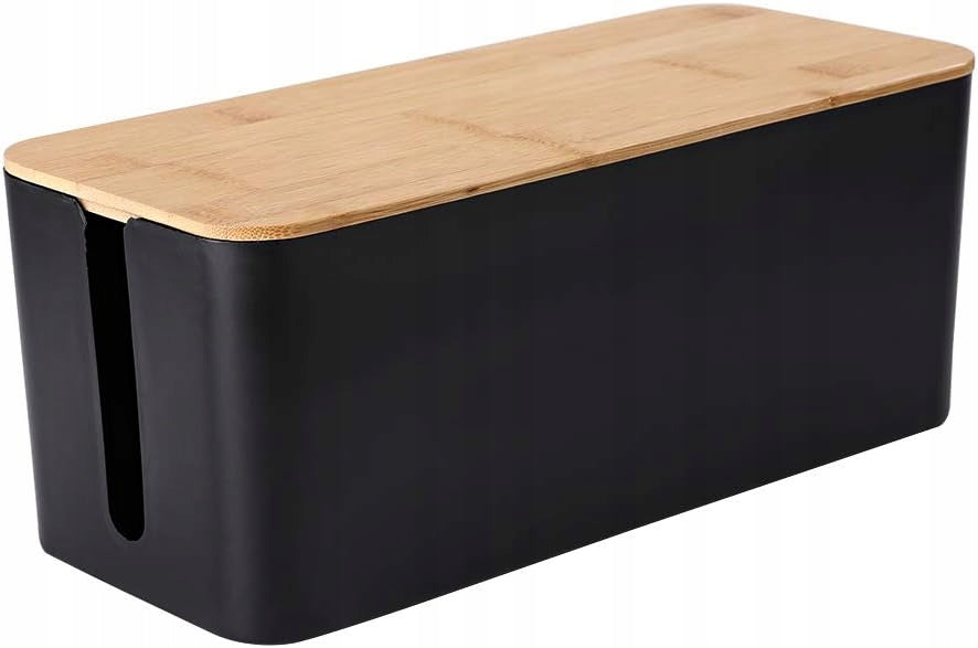 CONTAINER CABLE ORGANIZER BOX WOOD LARGE L Brand Kopier