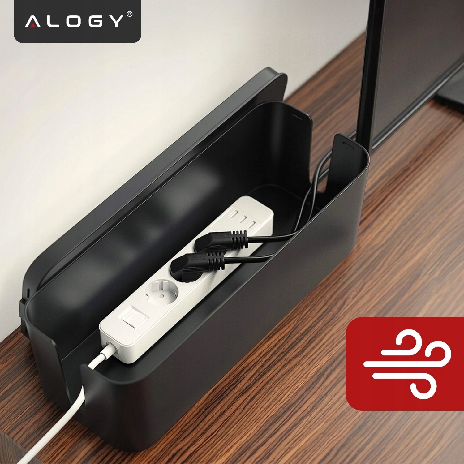 CONTAINER CABLE ORGANIZER STRIP BOX LARGE L FOR WIRES ORGANIZATION Certificates of conformity CE