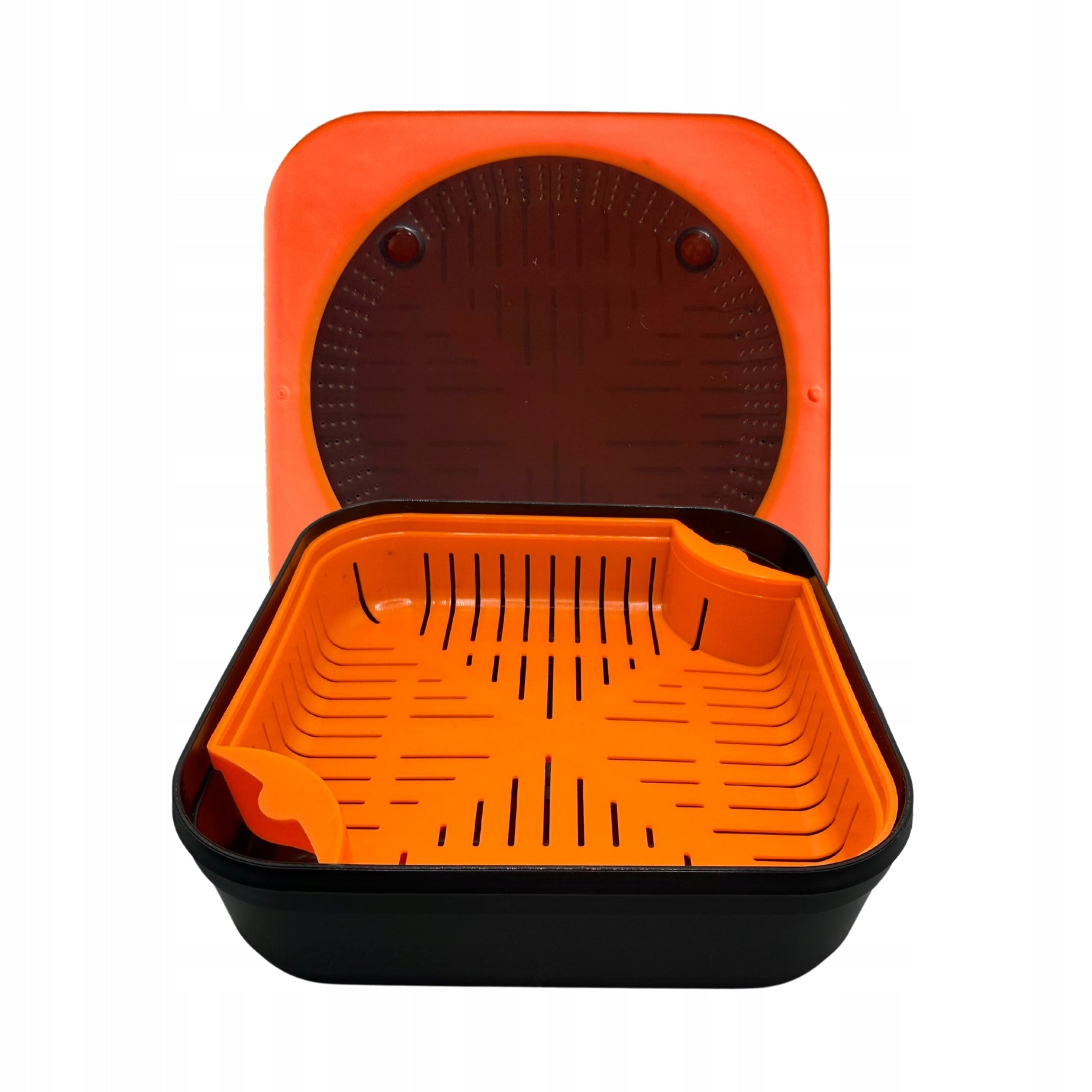 CONTAINER LITTER BOX SET FOR DRAINING PELLET STRAINER 170x170x60 SOAKING Packaging status original