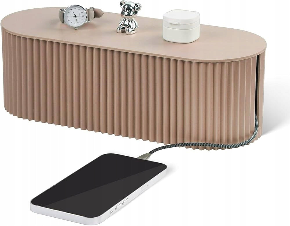 CONTAINER STYLISH CABLE ORGANIZER BOX STRIP + TOP HOLE