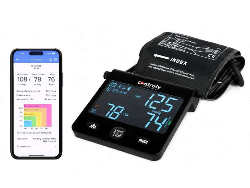 CONTROLY AFIB Connect BPM blood pressure monitor