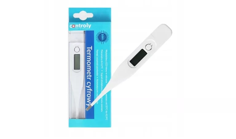 CONTROLY DIGITAL THERMOMETER WITH LCD DISPLAY 1 PIECE