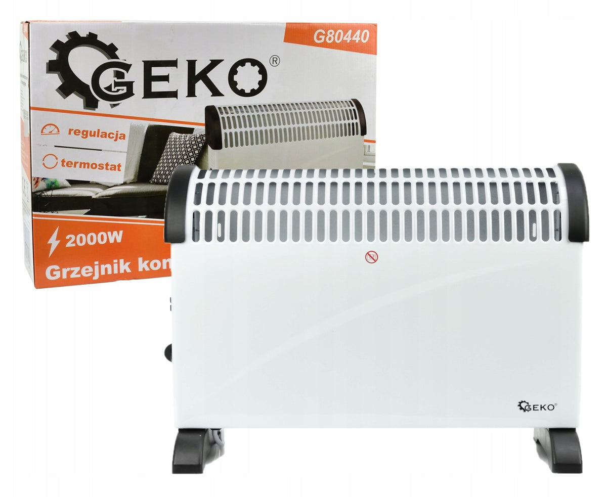 CONVECTOR RADIATOR WITH THERMOSTAT 2000 W white