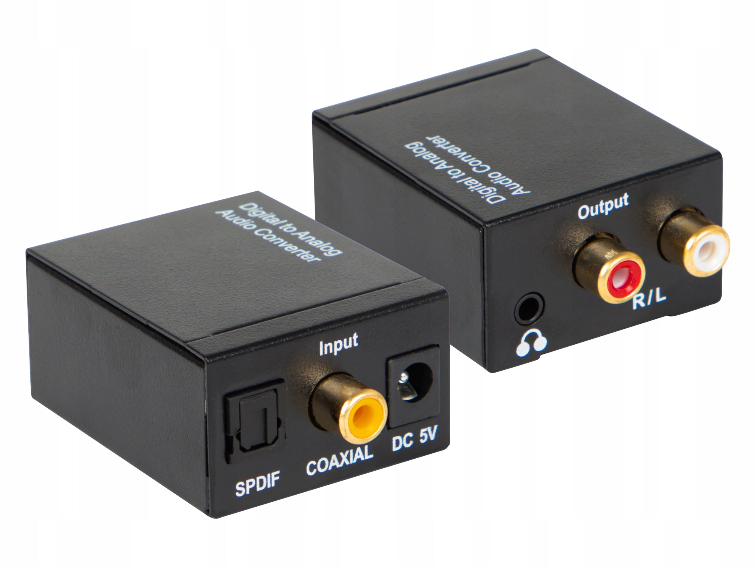 CONVERTER ADAPTER OPTICAL ADAPTER COAXIAL TOSLINK 2x RCA CINCH AUDIO Manufacturer code 91-202#