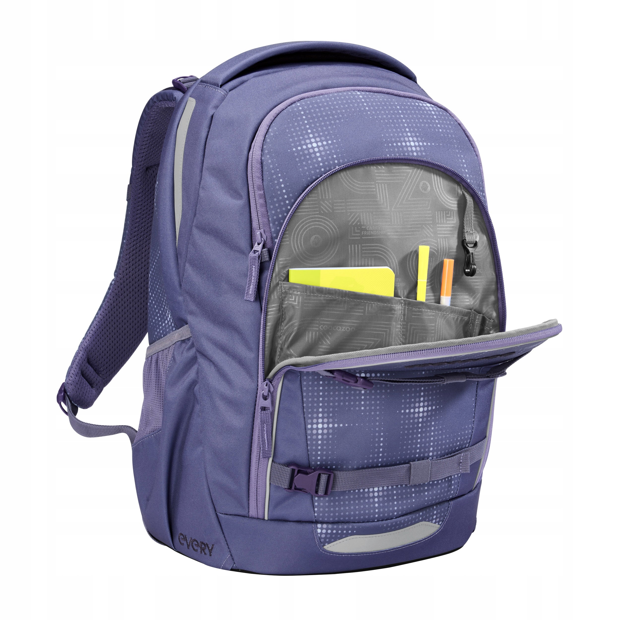 COOCAZOO SCHOOL BACKPACK EVERY LAVENDER SKY YOUTH ERGONOMIC LIGHTWEIGHT Manufacturer code 002117840000